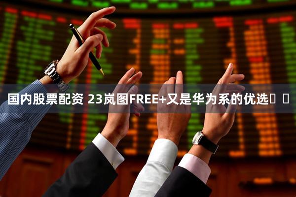 国内股票配资 23岚图FREE+又是华为系的优选❗️